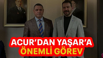 Acur’dan Yaşar’a önemli görev